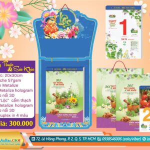 Bloc Siêu Đại (20x30cm) - AH09 - 365 Cây Thuốc & Sức Khỏe (Trọn Bộ)