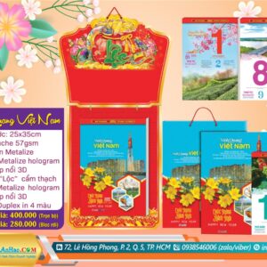 Bloc Siêu Đại (25x35cm) - AH04 - Vinh Quang Việt Nam (Trọn Bộ)